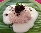 Foto langkah ke 6 dari resep Ketan Susu Keju (topping Oreo).