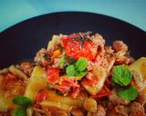 Foto del passaggio 2 della ricetta Svuota frigo ❤️❤️😊👩‍🍳