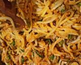 A picture of step 2 of Noodles ball.