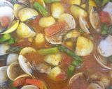 Foto del paso 5 de la receta: Arroz caldoso con almejas y espárragos🌶