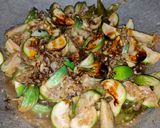 Foto langkah ke 6 dari resep Tumis manis terong teri.
