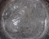 Foto langkah ke 10 dari resep Pandan Charcoal Sourdough Bread (88% - Oven Tangkring).
