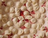 A picture of step 2 of Home made pasta, orecchiette, with broccoli.