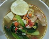 Foto langkah ke 4 dari resep Sup Tahu Pedas.