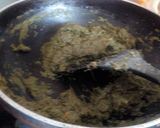 A picture of step 8 of Sarso ka saag.