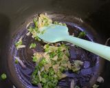 A picture of step 1 of Maggi man-chow soupy noodle 🍜.