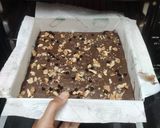 A picture of step 8 of Eggless walnut brownie.