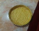 Foto langkah ke 1 dari resep Pie Susu Topping Keju Almond dengan Double Pan.