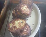 A picture of step 5 of Cabbage and Shrimp Patties, Mario's Style.
