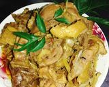 Hình bước làm 2 của món Gà kho gừng sả (xáo gà gừng sả)