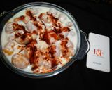 A picture of step 7 of Moong Dahi phulki😃😃.