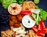 A picture of step 4 of Babaghanoush/ Smoky eggplant dip.