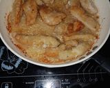 A picture of step 3 of Crispy Chicken Breasts with Honey Sauce.