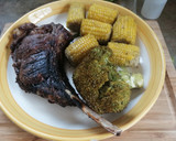 Foto del paso 4 de la receta: Tomahawk, Mazorcas y Brocoli a las Brazas