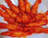 Hình bước làm 3 của món Há cảo cuộn xúc xích