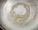 A picture of step 1 of Desi corn spinach quesadilla.