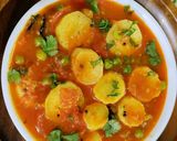 A picture of step 6 of Mula Tomato Khatta.