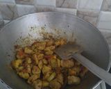 নিরামিষ ওলকপির ডালনা (ol kopir dalna recipe in Bengali) রেসিপি ধাপ - 3 ছবি