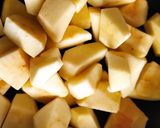 Une image de l'étape 1 de Pommes caramélisées.