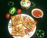 A picture of step 7 of Bread Pizza.