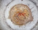 A picture of step 2 of Gugni with kala chana.
