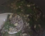 รูปขั้นตอนการทำที่ 6 ของ ข้าวต้มทรงเครื่อง (หมูสับ เต้าหู้ เห็ดหอม กุ้งแห้ง)
