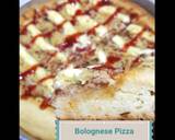 Bolognese Pizza (with thick bread) langkah memasak 10 foto