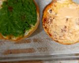 A picture of step 3 of Chole patice Burger.