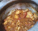A picture of step 3 of Chicken Biryaani.