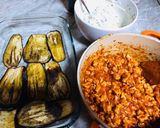 Pas rețetă Lasagna cu vinete, piept de pui și ricotta 2 fotografie