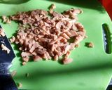 Foto del paso 5 de la receta: Salchichas guisadas con poblanos y champiñones 💕