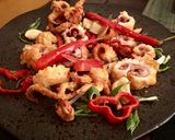 Foto langkah ke 5 dari resep Cumi Goreng Tepung-Garlic-Cabai (Seafood Tapas).