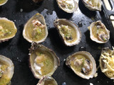 Ostras a la parmesana