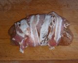 Töltött csirkemell, baconbe tekerve recept fázis 3 fotója