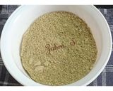 A picture of step 1 of Ellaichi Powder.