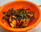 A picture of step 9 of Raw Banana Chaat.