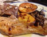 Foto del paso 4 de la receta Pollo relleno con patatas asadas