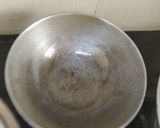A picture of step 1 of Panner with Bell peppers.