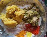 A picture of step 2 of Kurkuri Chakri.