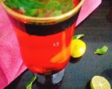 A picture of step 7 of Qomi lemonade.