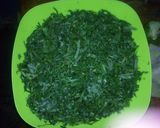 A picture of step 1 of Muchicha and managu.