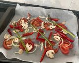 Foto del paso 4 de la receta: Pechuga de pollo rellena con verduras