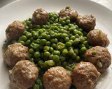 Foto del paso 5 de la receta: Albondiguitas de carne con guisantes