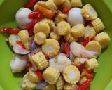 Foto langkah ke 2 dari resep Tumis jagung muda telur puyuh.