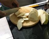Hình bước làm 1 của món Sa kê chiên