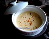 A picture of step 4 of Mishti doi.