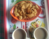 क्रिस्पी बेसन खस्ता पापड़ी (crispy besan khasta papdi recipe in hindi) रेसिपी चरण 3 फोटो
