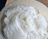 Une image de l'étape 1 de Gâteau aux poires et au fromage blanc.