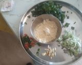 कांदा पात झुणका (Kanda Pat Zunka Recipe In Marathi) रेसिपी स्टेप 1 फोटो 