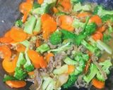 Foto langkah ke 6 dari resep Tumis Brokoli Daging Slice.